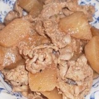 大根と豚肉の韓国風煮物